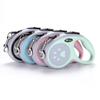 Dog Leash Automatic Telescopic Anti-explosion Punch Retractable Paw Print Walking Dog Leash Medium and Small Dog Teddy Products
