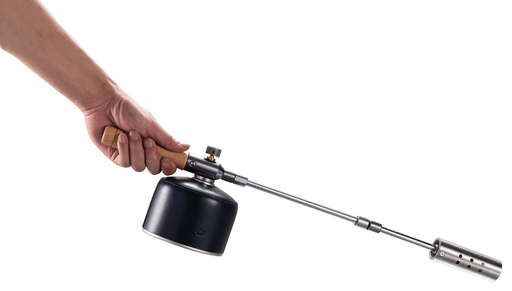 CAMPING MOON Fireman Giga Power 2-Way Torch with OD to CB Can Adapter, Igniter, and Storage Case (Full Set) MT-3955/I-1010