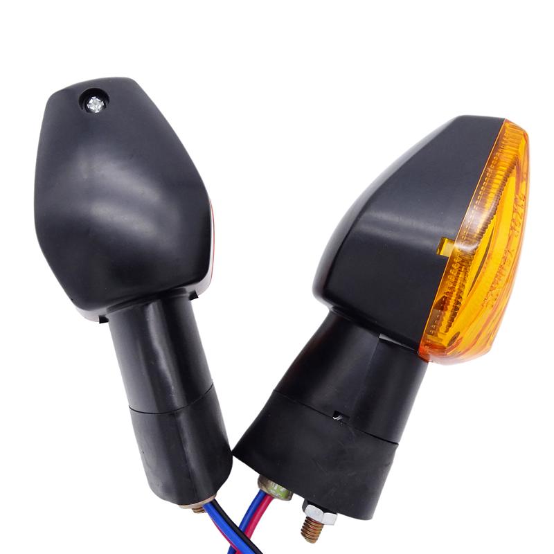 1 Pair Front/Rear Motorcycle Turn Signal Light Blinker Indicator Flasher Lamp For Honda CB400 CB1300 CBR600 1000 RR F4 F4i