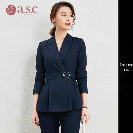Spring & Autumn Women's Professional Suit Set: Korean Style Formal Workwear for Managers