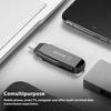 Lexar 128GB OTG Type-C USB Flash Drive 2-IN-1 USB 3.2 Type-C Dual Port U Drives Type-A 32GB 64GB 256GB U Disk Up To 130Mb/s Pen Drive for Phone and PC