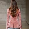 2025 European & American Women's Lapel Long Sleeve Slim Fit Pocket Jacket