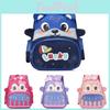 Stylish Cartoon Print Large Capacity Oxford Cloth Kids Backpack For School
