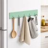 No Punch Refrigerator Magnetic Hook Wall Mounted Side Storage Rack Side Row Hook  Refrigerator Side