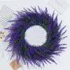 Lavender Wreath 50Cm Spring And Summer Wreath Is Suitable For Door Decoration, Interior Decoration, Wedding Shooting Props