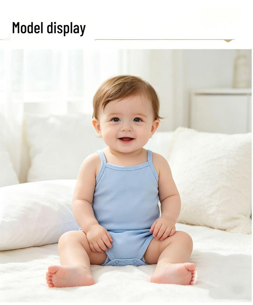 Tuta da Neonato Unisex in Puro Cotone - Body Sottile Estivo