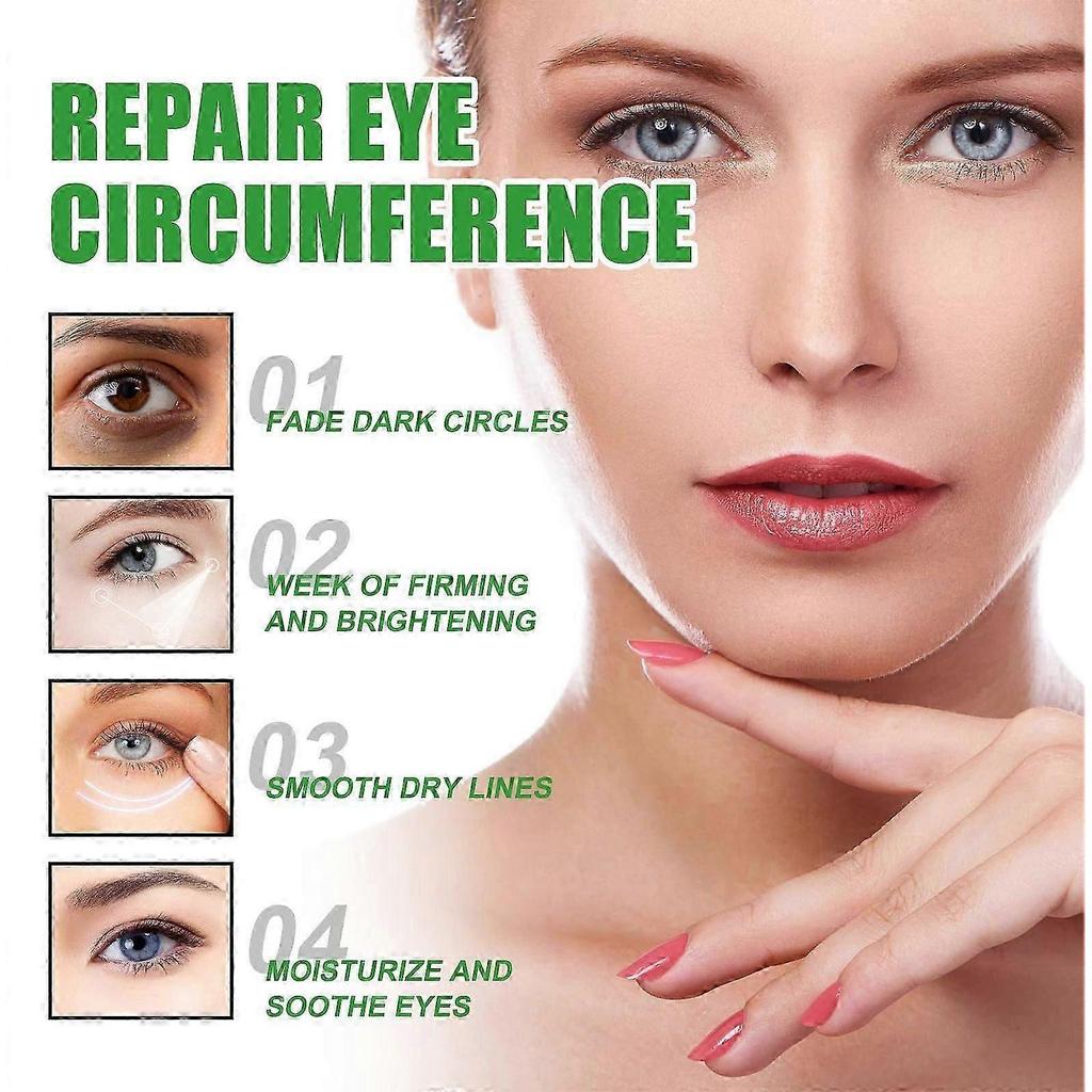 Eye Care Serum - Reduces Dark Circles & Fine Lines, Hydrating Essence with Aloe & Coffee Extract, 30ml