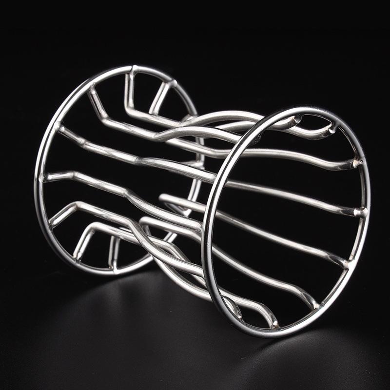 Hollow Stainless Steel Anal Dilator Butt Plug - Unisex Adult Flirting Toy