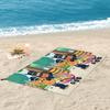 Sheriff Labrador Beach Towel Soft Microfiber Quick Dry Absorbent Quick Towels For Swimming