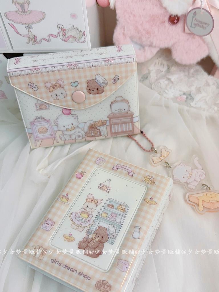 Cute Envelope-Style K-pop Idol Photo Album - 3 Inch Card Holder for Polaroid, Idol Cards, Collectible Trading Cards Organizer