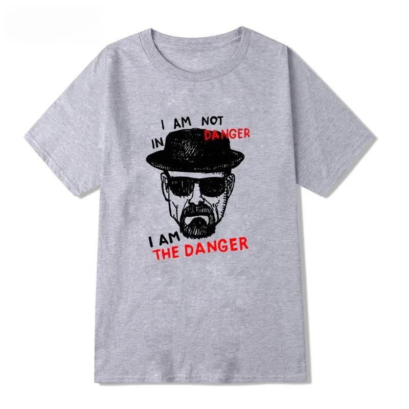 Men T-shirt Cotton Short Sleeve Breaking Bad Men T-shirt Casual Heisenberg Print Summer Tshirt Cool T-shirt Male Men Tops