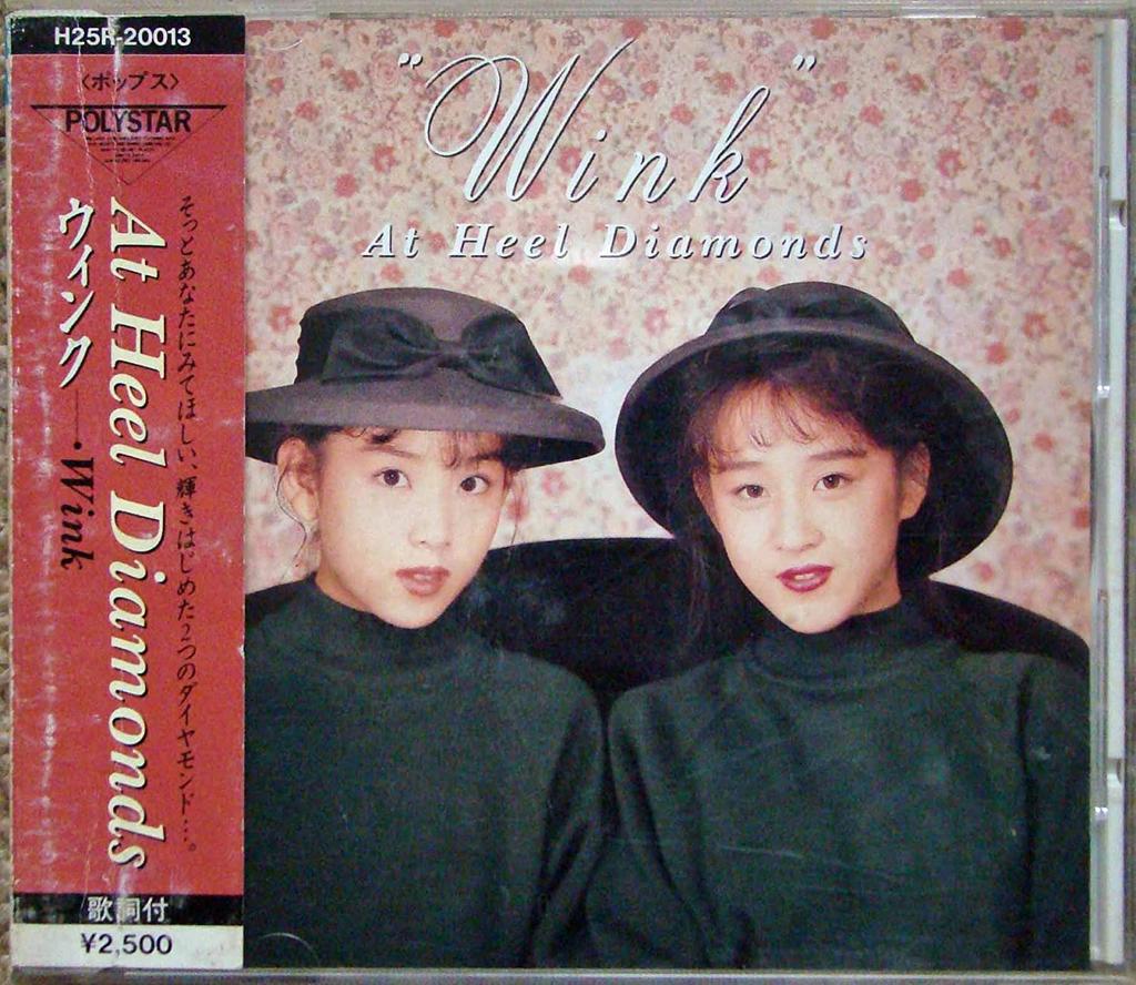CD WINK - At Heel Diamonds H25R20013 Polystar 1988 Japan Japanese Pop/Rock Used