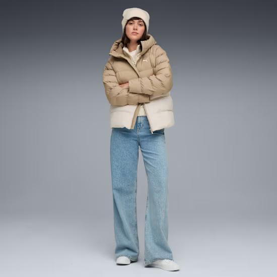 Puma Mono Hooded Beige Women' Down Jacket 68838587 R