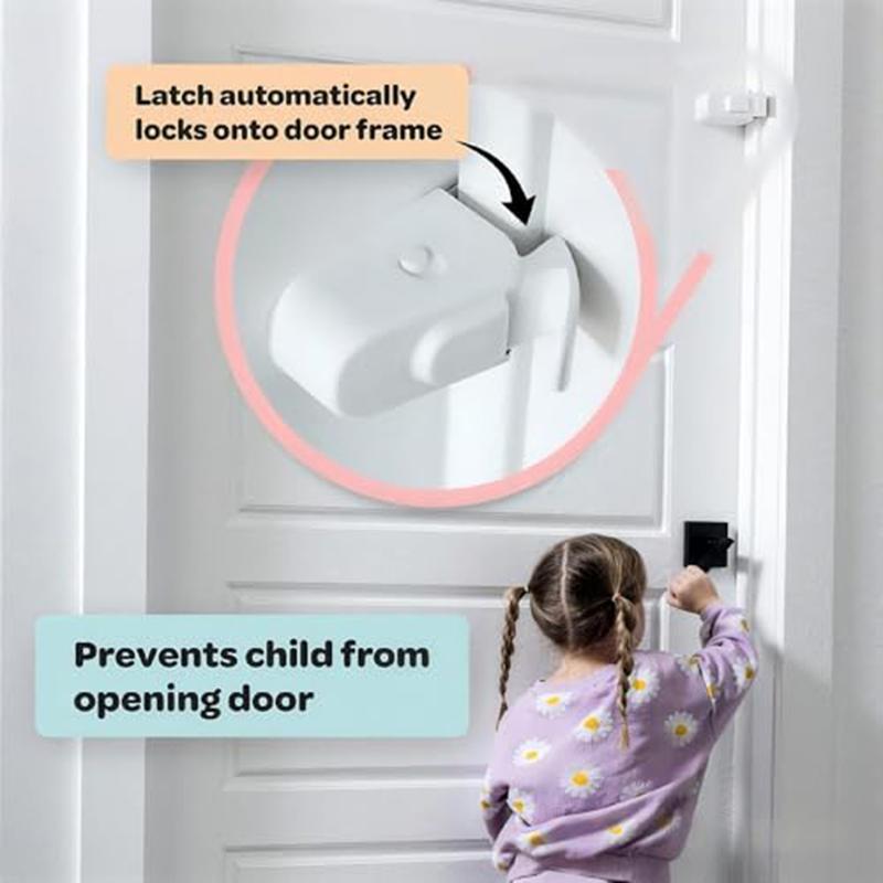 Safety Lock Child Lock Safety Snap-on Door Locks Cabinet Refrigerator Catch Lock Tool-free Adhesive-free Baby Safety Door Lock