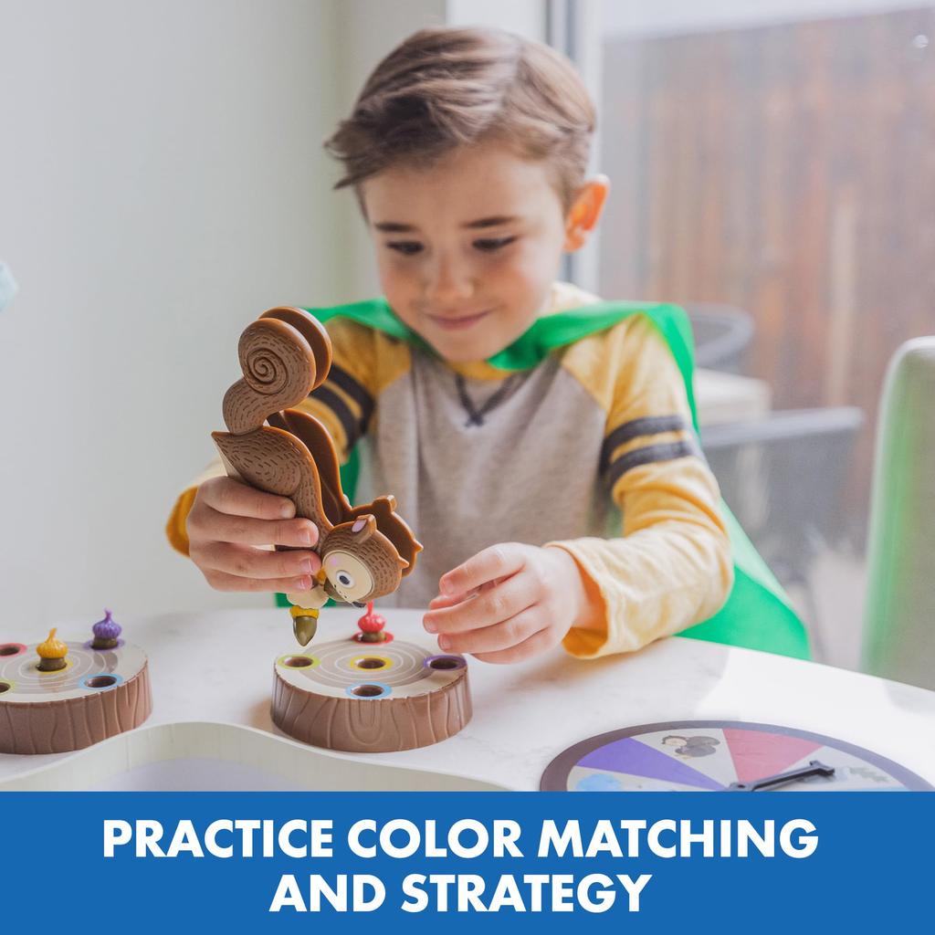 Educational Insights Eichhörnchen Eichelfangspiel mit Pinzette (EI3405) Authentisch