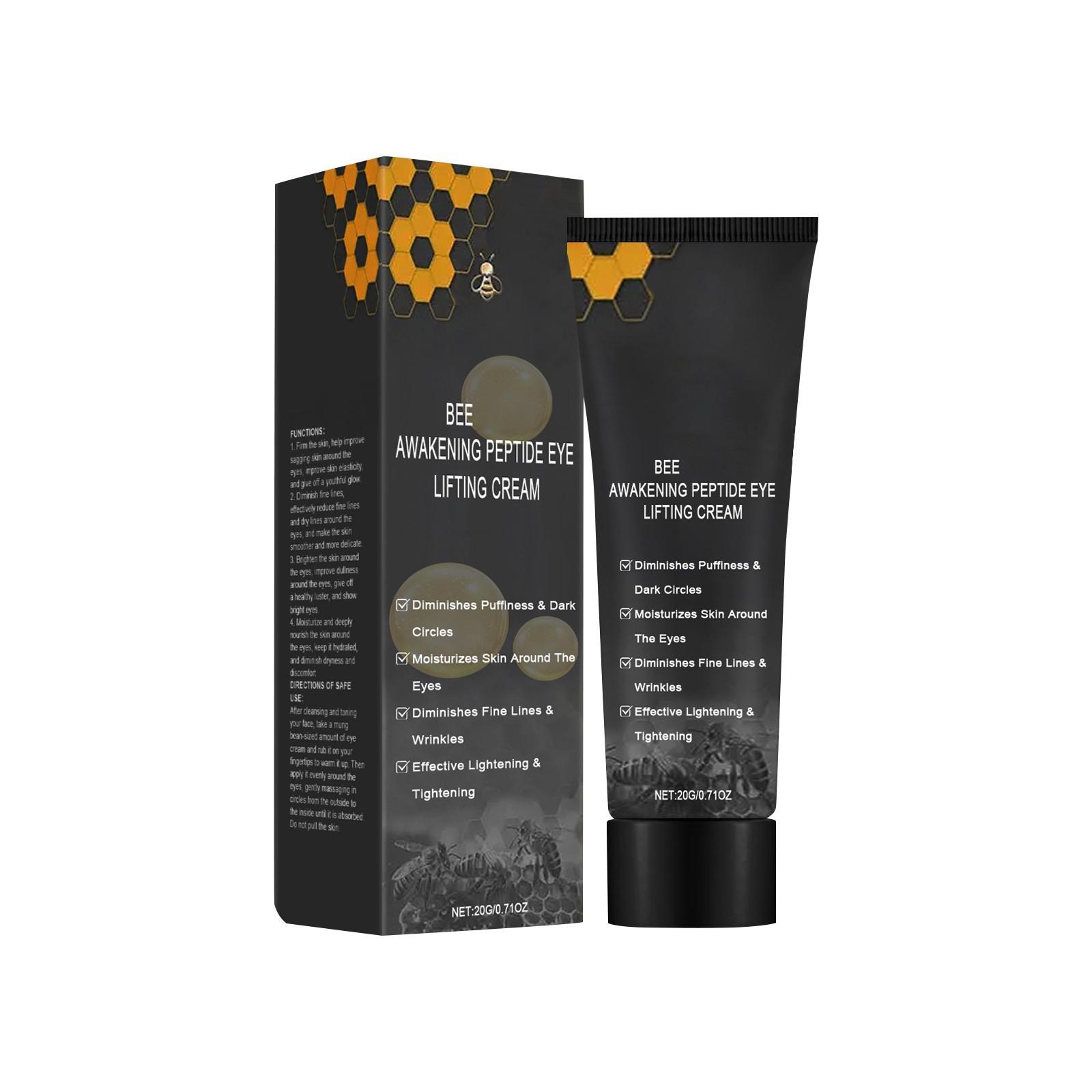 

Укрепляющий и лифтинговый крем для кожи вокруг глаз, увлажняющий и успокаивающий гель для кожи вокруг глаз, укрепляющий лосьон для кожи вокруг глаз, уменьшает мелкие морщинки, темные круги и отечность, 20 г