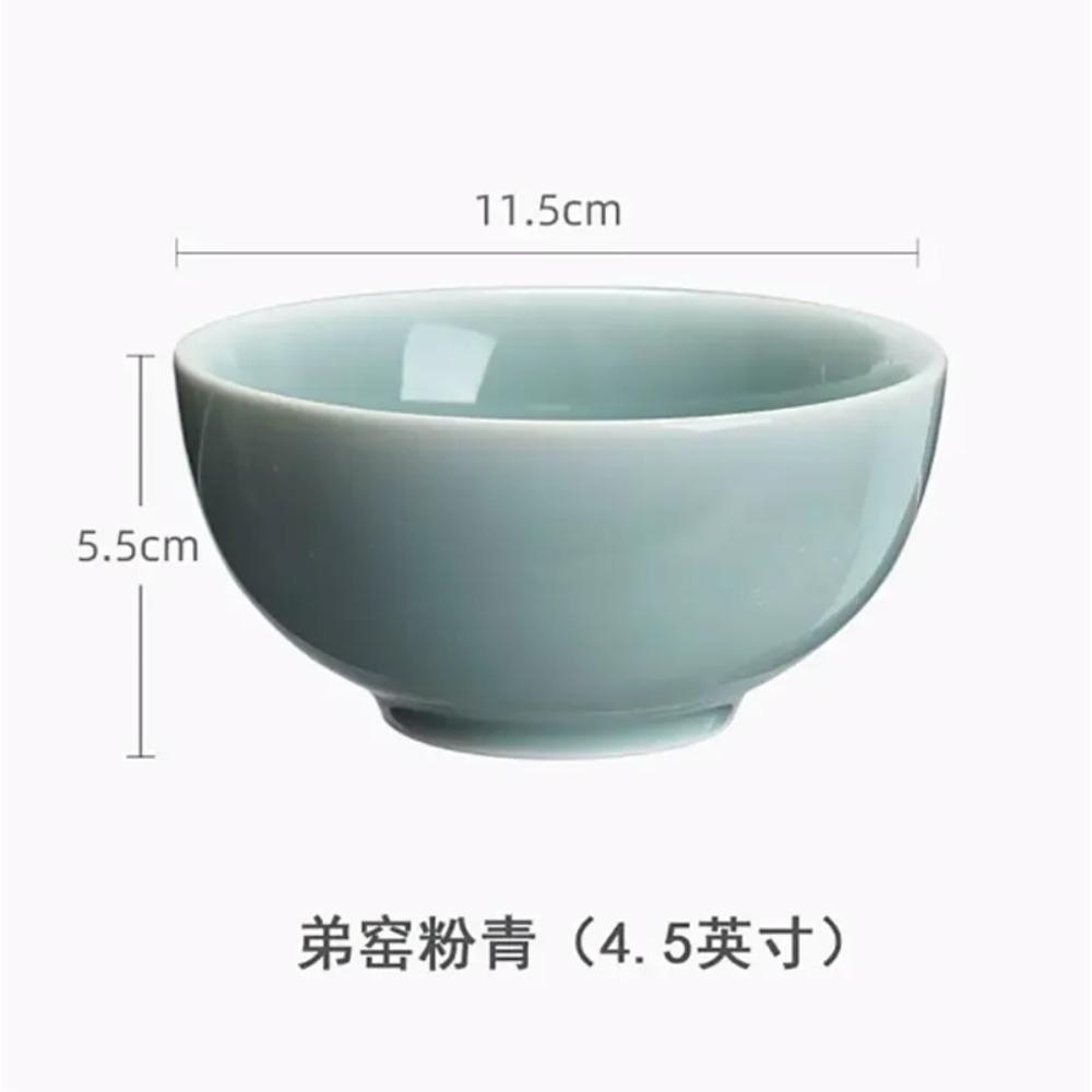 Large capacity Ceramic Teacup Longquan Celadon Tea Bowl Porcelain Teaware Accessories Master Tea cup Single Cup Drinkware