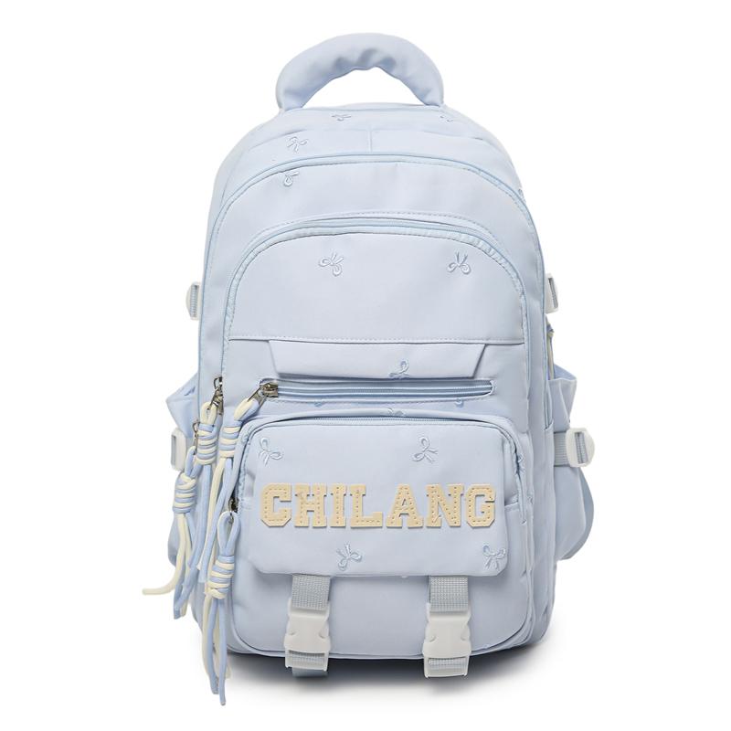 Large Capacity Multi-Compartment Student Schoolbag Women s Backpack Lightweight Computer Backpack