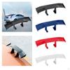 ABS Plastic Car Rear Spoiler, Standard Tailgate Spoiler Roof Trunk Lip Wing Cars, Black