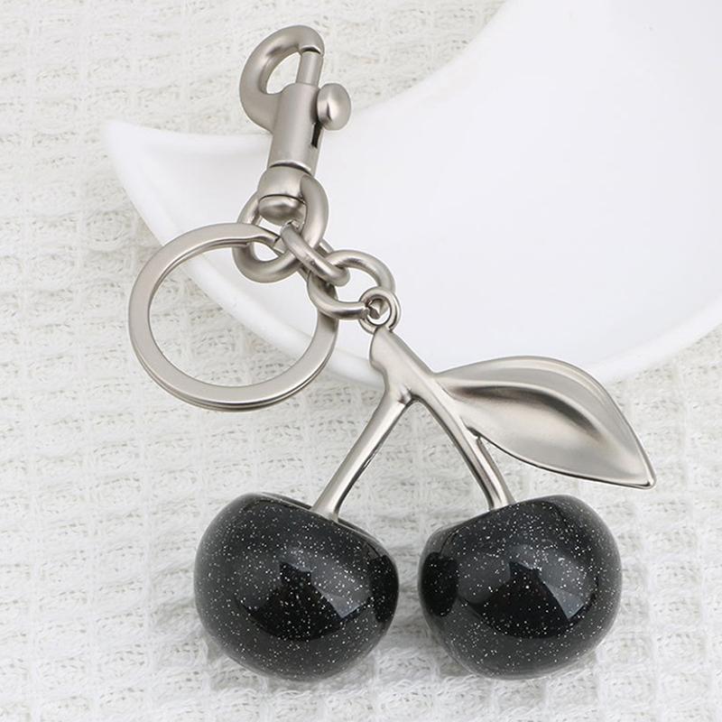 

1 шт. автомобильная дорожная сумка подвески летние вишни брелок черная вишня брелок аксессуары для мужчин женщин ювелирные изделия подарки as the picture