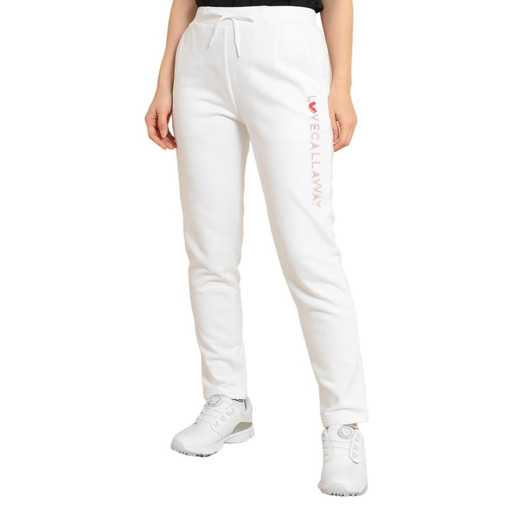 Jogger Pants Golf C24126220 [Callaway] Women's [LOVE Series] / / 1030_White