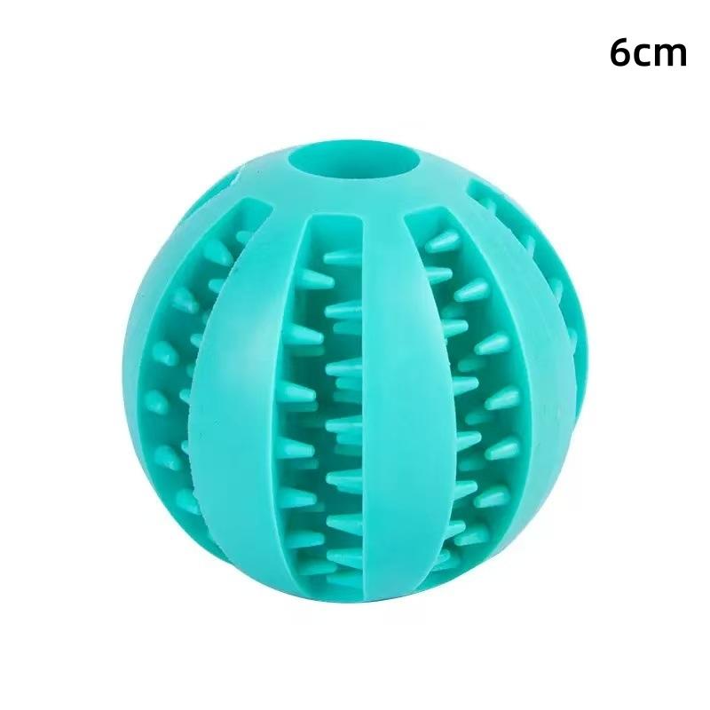 Pet Tooth Cleaning Chewing Food Leak Ball Interactive Tug Dog Rope Toy Dogs Chew Slow Feeding Boredom Relief Rope Ball Toys