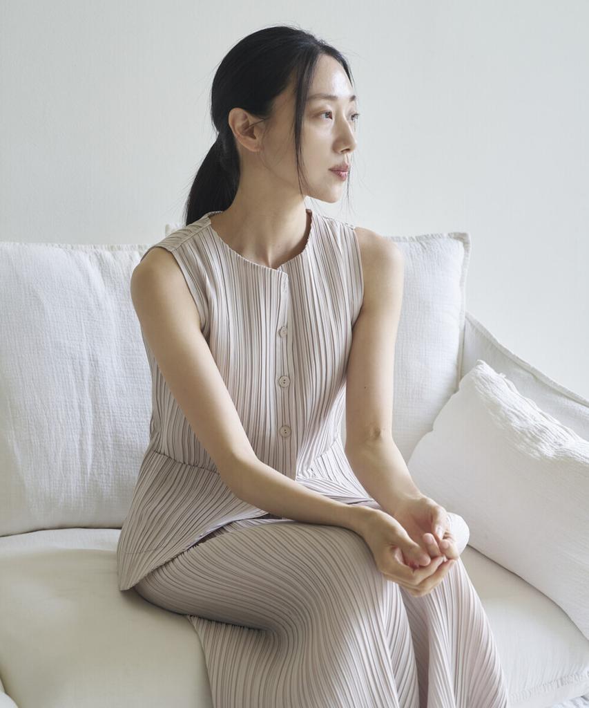 Eima Leaf Pleats Set_3Color