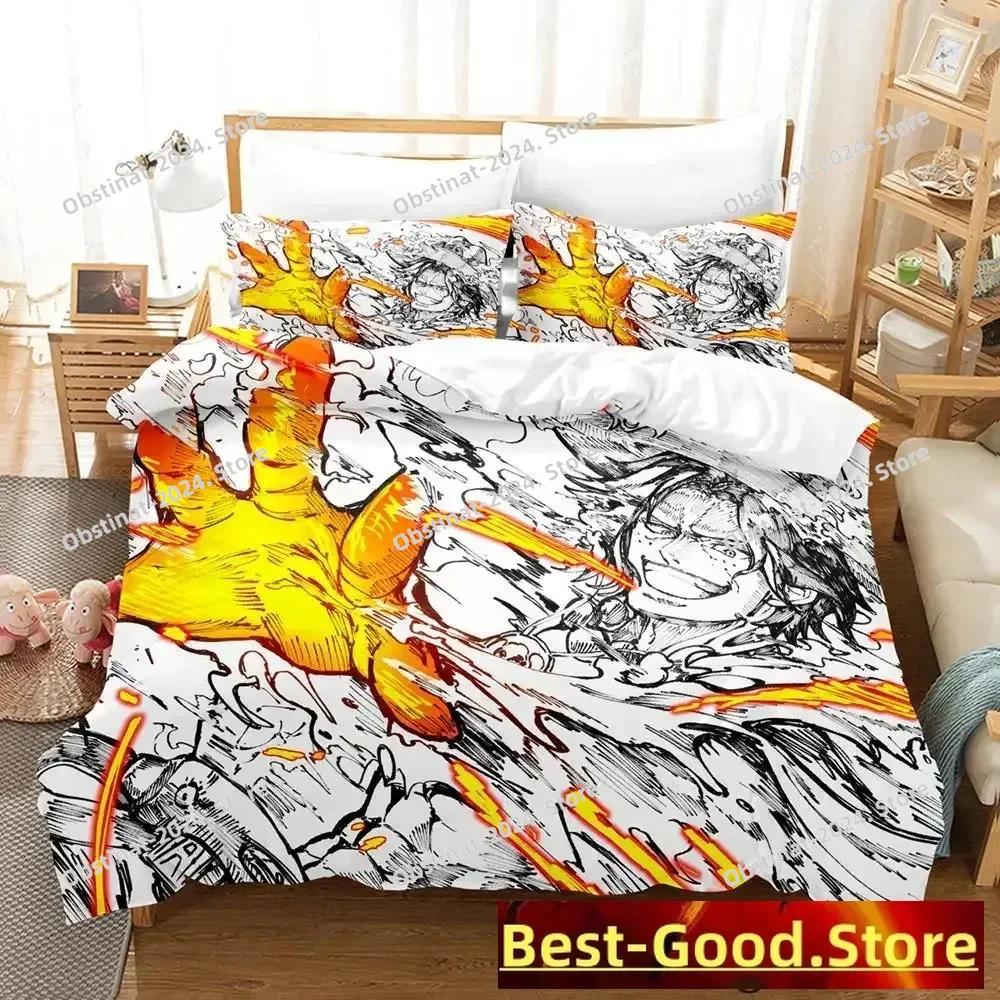 Ulti Anime Bedding Set Cartoon Anime Three-piece Set Adult Kid Bedroom Duvetcover Sets 3D Kawaii Girls Parure De Lit 2 Personnes
