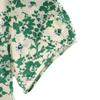 agnes b. Made In Japan Floral Short Sleeve India Cardigan Ivory Women Used