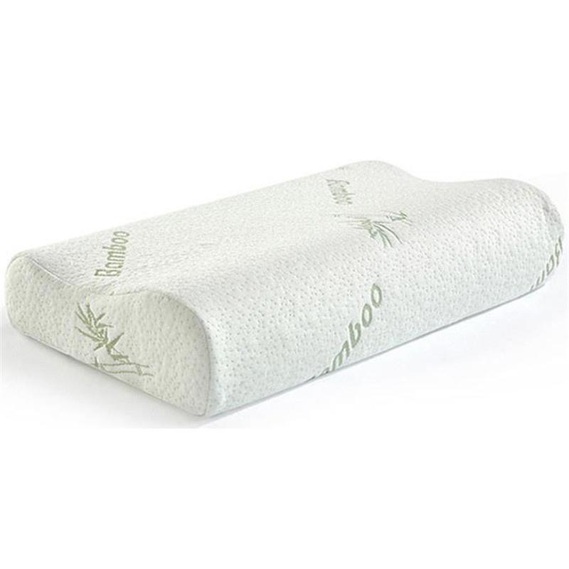 Skin Friendly Bamboo Memory Foam Pillow With Fine Workmanship For Superior Comfort