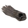 Grey Wig Heat Resistant Soft Long Straight Layered Women Synthetic Hair Wig for Party Stage Show