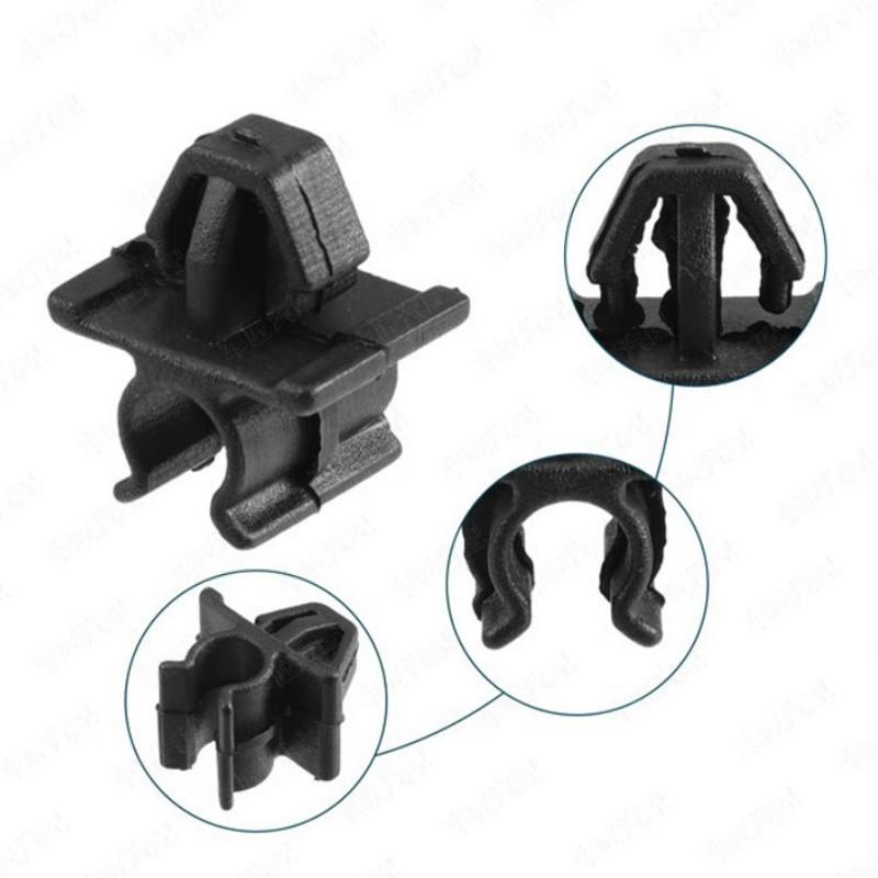 3PCS/set Car Hood Rod Holder Car Clips Opener Stay Grommet Clips Plastics 90601-S84-A01 For Honda For Accord None Brand New
