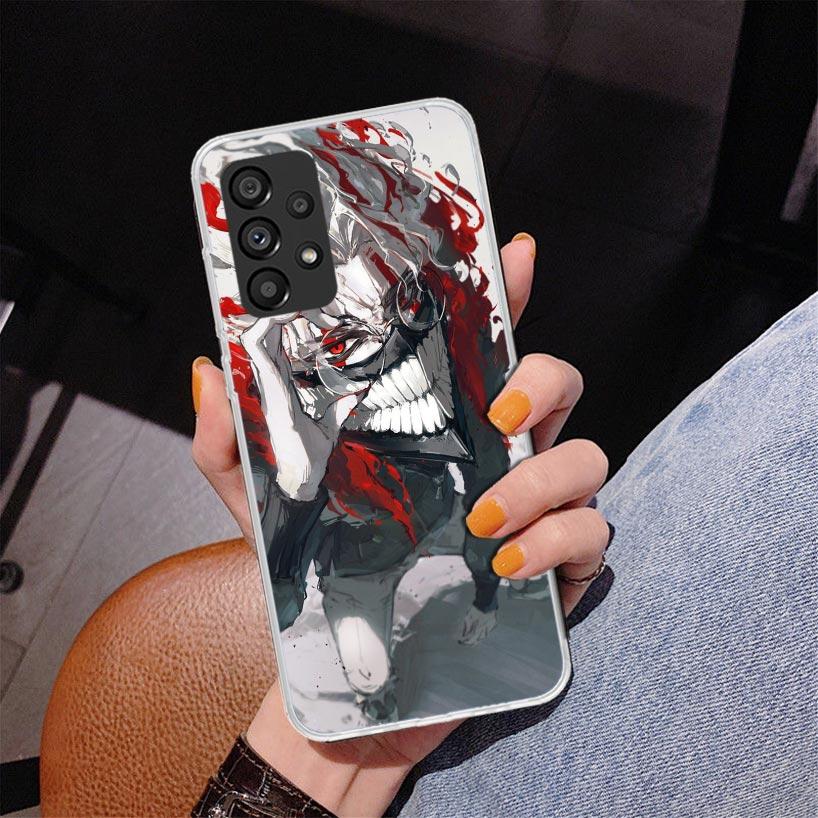 Anime D-Dandadans Okarun Phnoe Case for Samsung Galaxy A17 A37 A57 A16 A26 A36 A56 A15 A14 A13 A55 A54 A53 A35 A34 A33 A25 A24 A