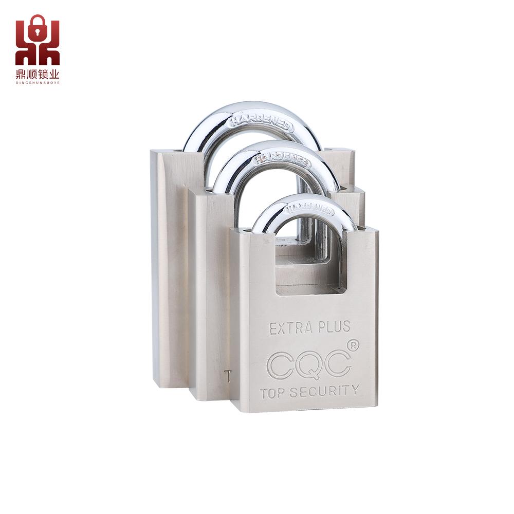 Antirust Shear Resistance 70MM Shackle Protect Iron Padlock Factory Direct Supply белый