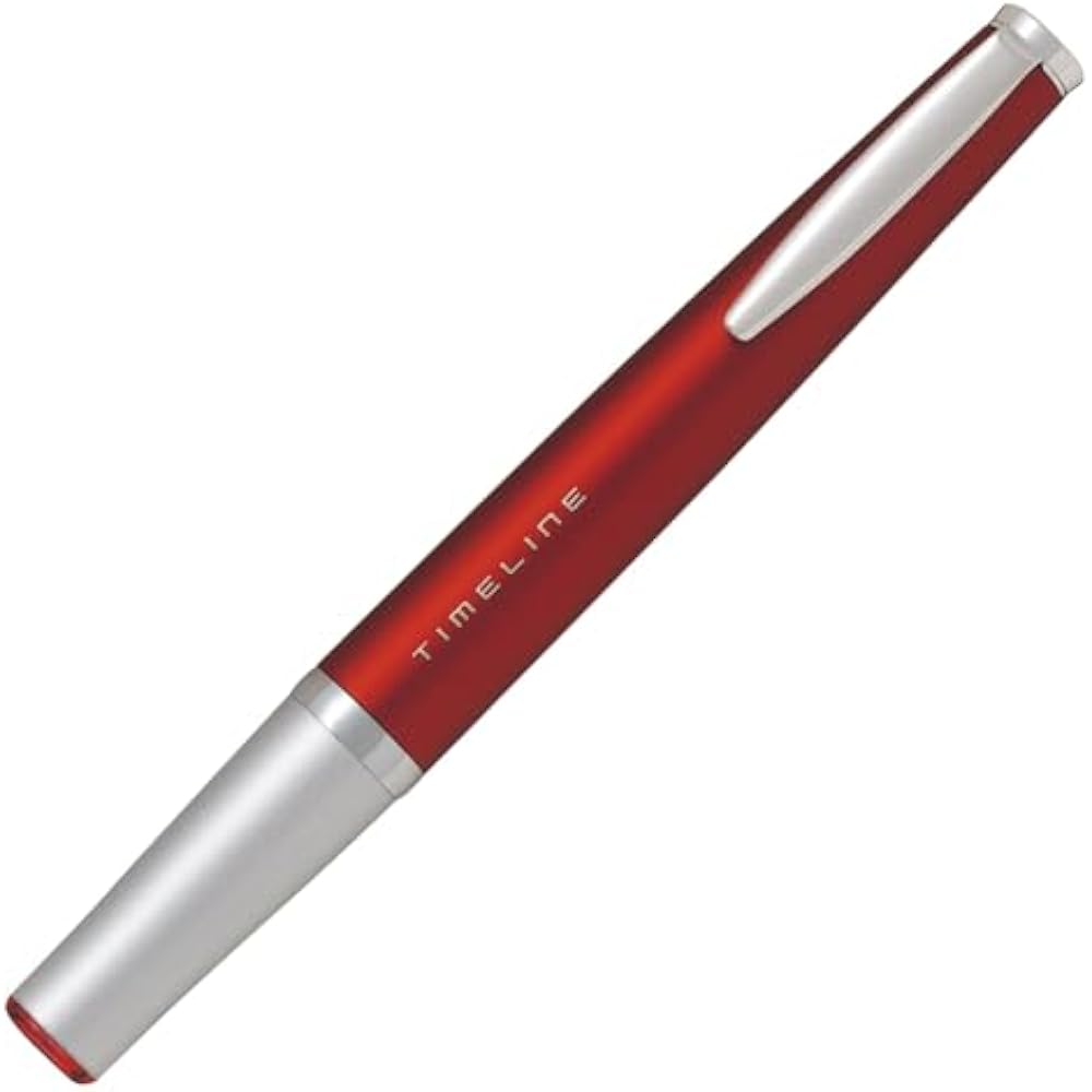 Pilot BTL-5SR-BR Timeline Future Burning Red Ballpoint Pen