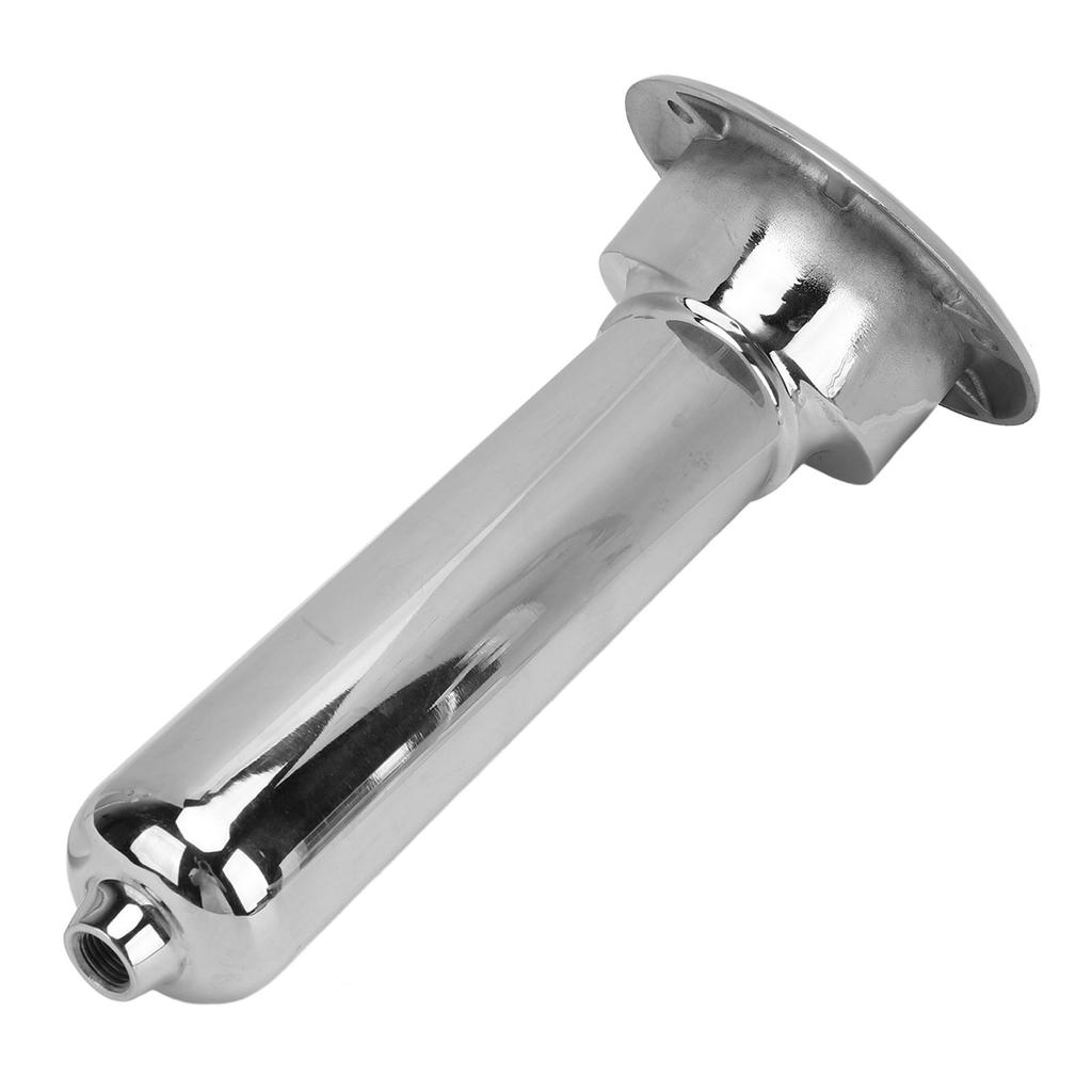 2 in 1 Boat Fishing Rod Cup Holder Stainless Steel Strong Structure 280mm Round Top Cup Holder for Yacht Ship 30 Degrees