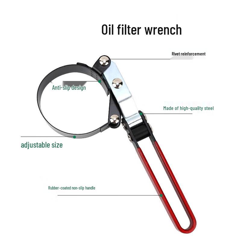 Adjustable Oil Filter Wrench