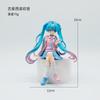Cute Girl Hatsune Miku Anime Character Fashionable Suitable For Desktop Decoration Ornaments Doll Christmas Gift Pvc Collectible
