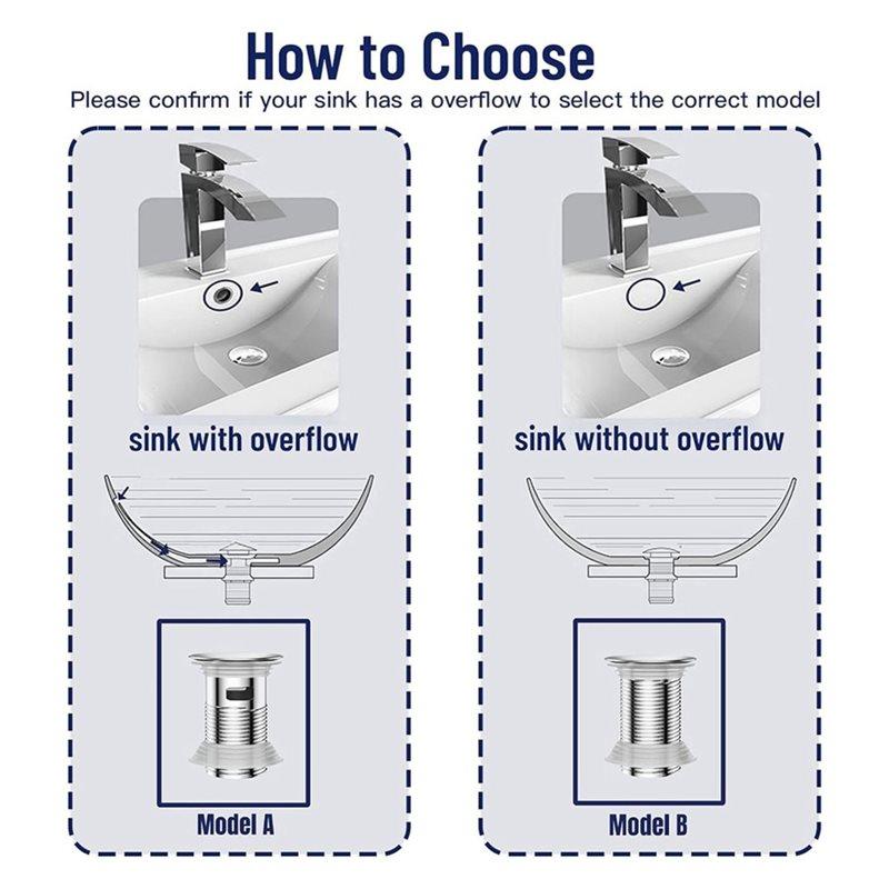 AT19-Flexible Expandable Pipe Drain Kit For Bathroom Sink:Odor-Free& Backflow Prevention, Space-Saving Design
