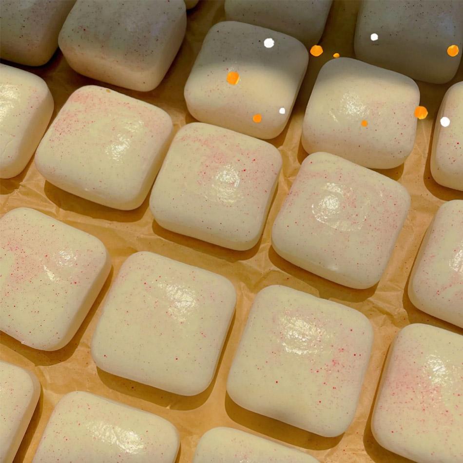 Super Soft Mini Toast Squishy Toy Slow Rising Bread Stress Relief Squeeze Toy Finger Suction Funny Prank Gift For Kids