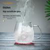 Chixing Heat-Resistant Thickened Glass Tea Mug with Infuser