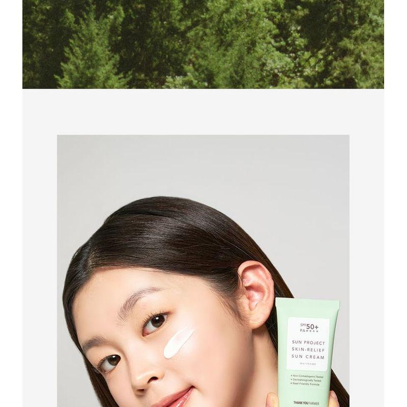 THANK YOU FARMER - Sun Project Skin Relief Sun Cream