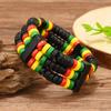 Neues Kokosnussperlen Perlen Elastische Schnur Herrenarmband Armband Armband