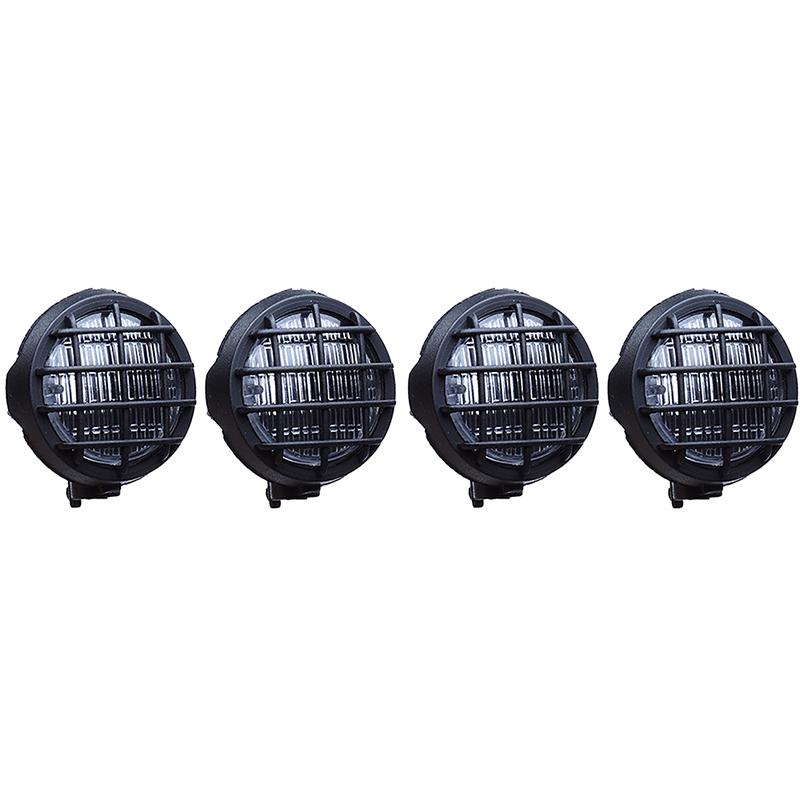 4Pcs Led Spotlight Roof Light Lampshade For 1/10 Rc Crawler Car Axial Scx10