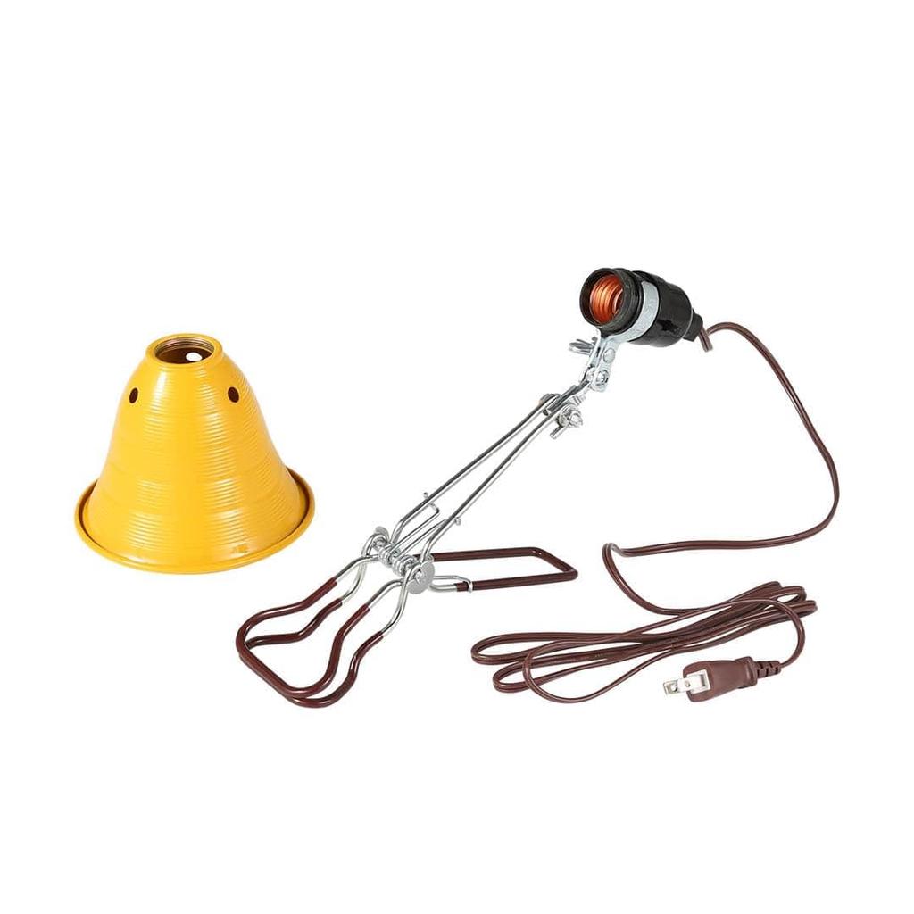 Dulton Aluminum Clip Lamp S Yellow A clip lamp with a distinct personality Outlet Photography Work YELLOW Body length 35cm Diameter 14cm Cord length
