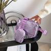 PU Leather Small Gold Shoulder Crossbody Bag Female Luxury Design Purse and Handbags For Women Fashi Shell Satchels bolsa
