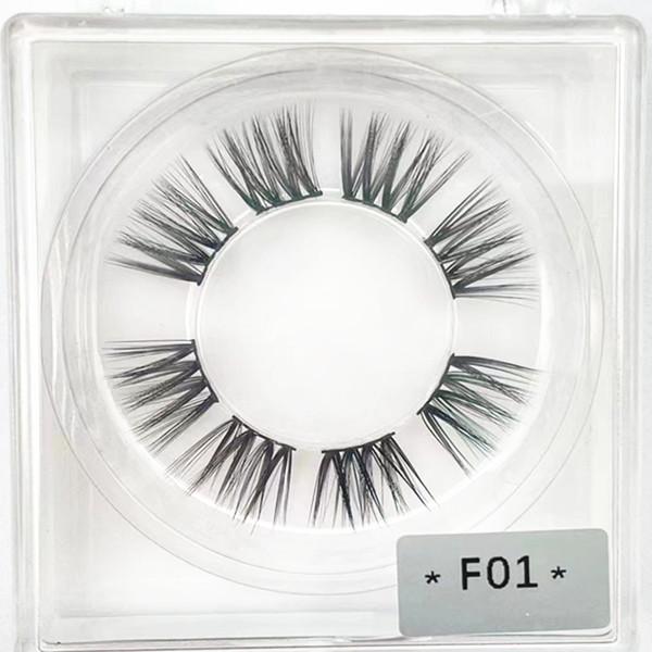Hot Selling Private Label 3 Pairs Diy Lashes Kit Superfine Eyelash Clusters 3d Vegan Diy Lash Segments Pre Cut Lash Natural Long&Mix&normal