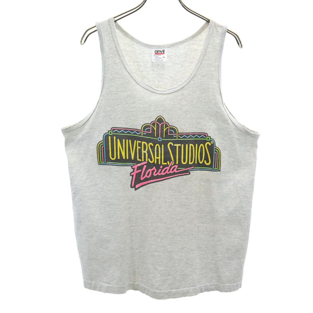 

anvil 90-е Сделано в США Старая майка Universal Studios Florida M серый Мужская Б/У