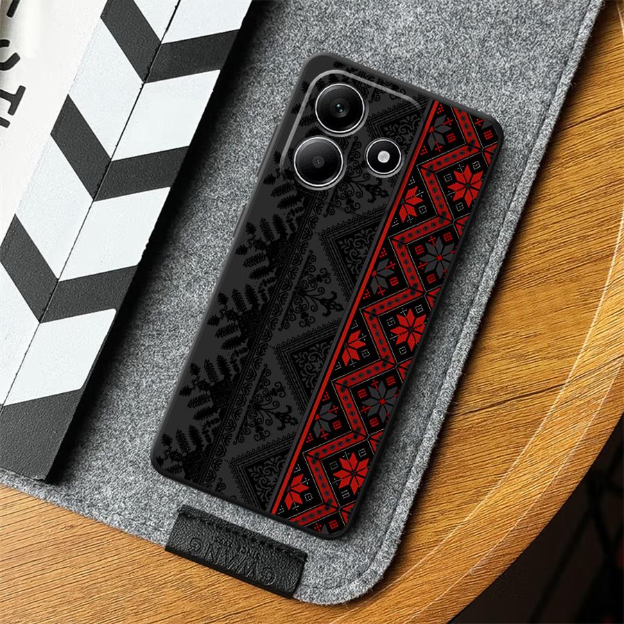 Cover Case for Xiaomi Redmi Note 14 12 11 Pro 10 9 8 7 12S 11S 14C K80 K40 13 Pro Plus 12C 13C A5 A4 A3 A1 A2 Totem Painting