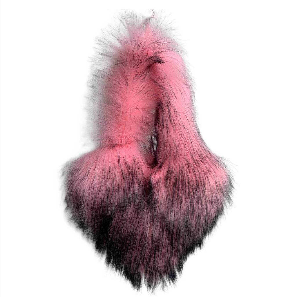 Popolari Nuove Popolari a Forma di Cuore Morbide Borse a Tracolla da Donna Adorabili Pelliccia Finta Morbido Peluche Borsa Tote Invernale Trendy Chic Borsa a Spalla Singola Pochette Borse